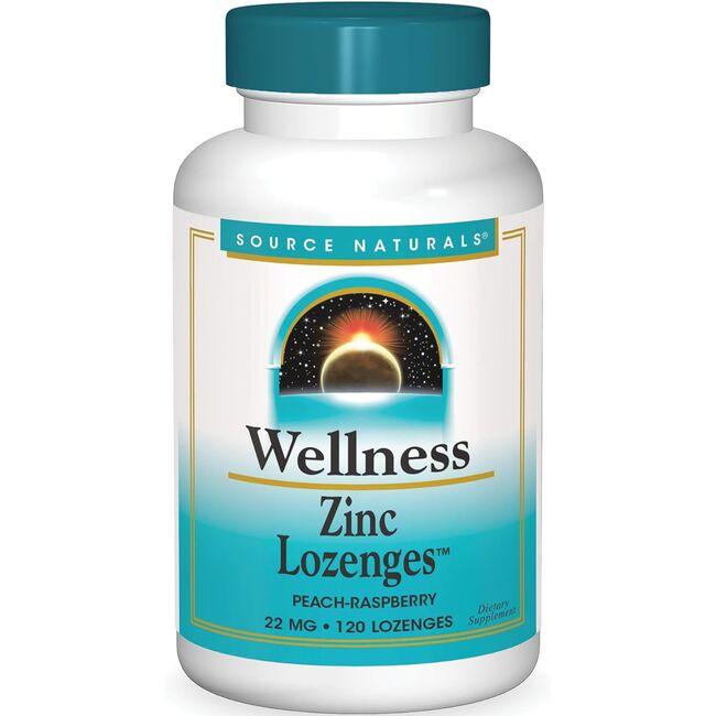 Wellness Zinc Lozenges Peach Raspberry