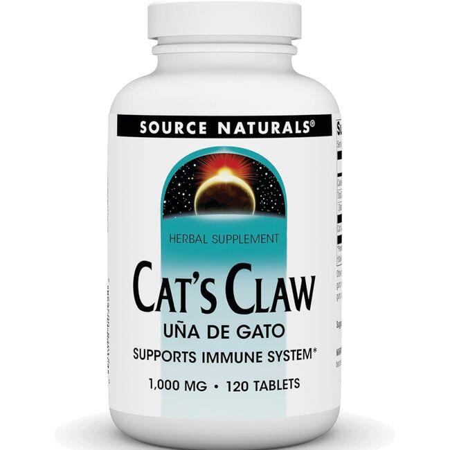 Source Naturals Cats Claw Vitamin | 1000 mg | 120 Tabs