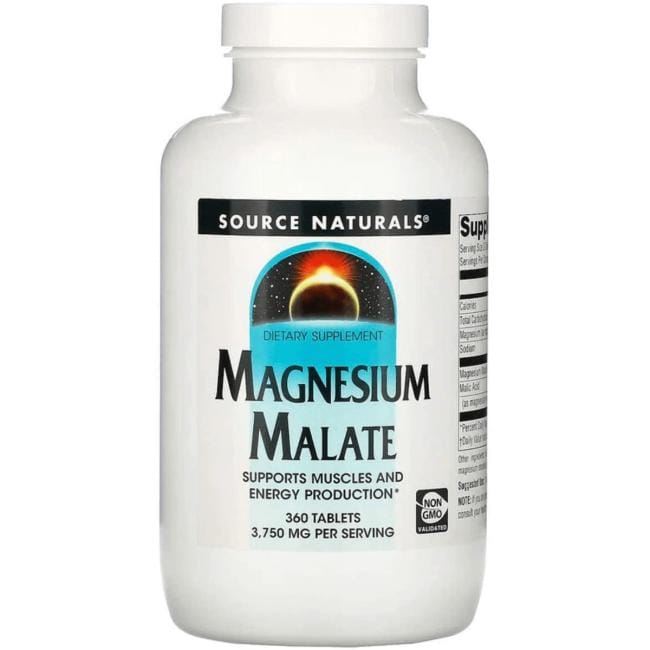 Source Naturals Magnesium Malate Vitamin 360 Tabs