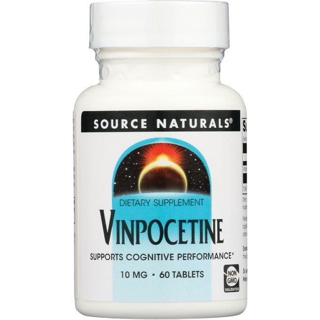 Source Naturals Винпоцетин 10 мг 60 таблеток