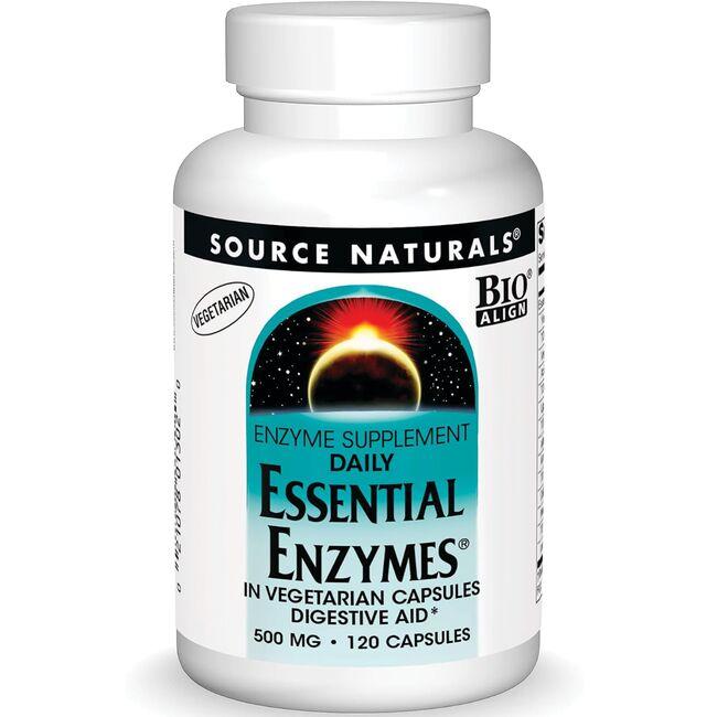 Source Naturals Daily Essential Enzymes Supplement Vitamin | 120 Caps