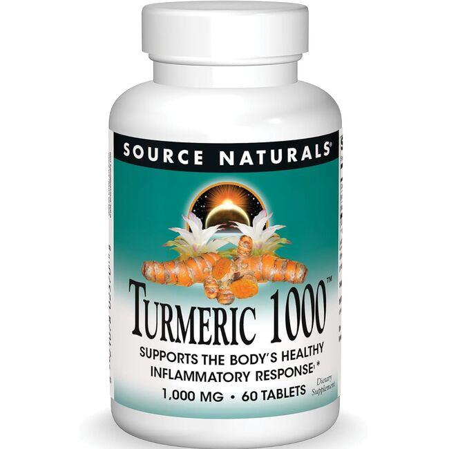 Source Naturals Turmeric 1000 Vitamin 60 Tabs