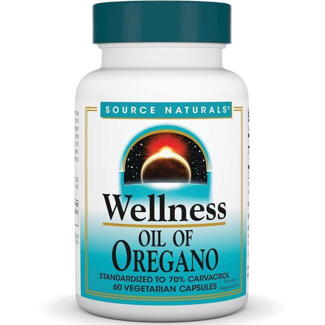 Source Naturals Wellness Oil of Oregano Vitamin | 60 Caps