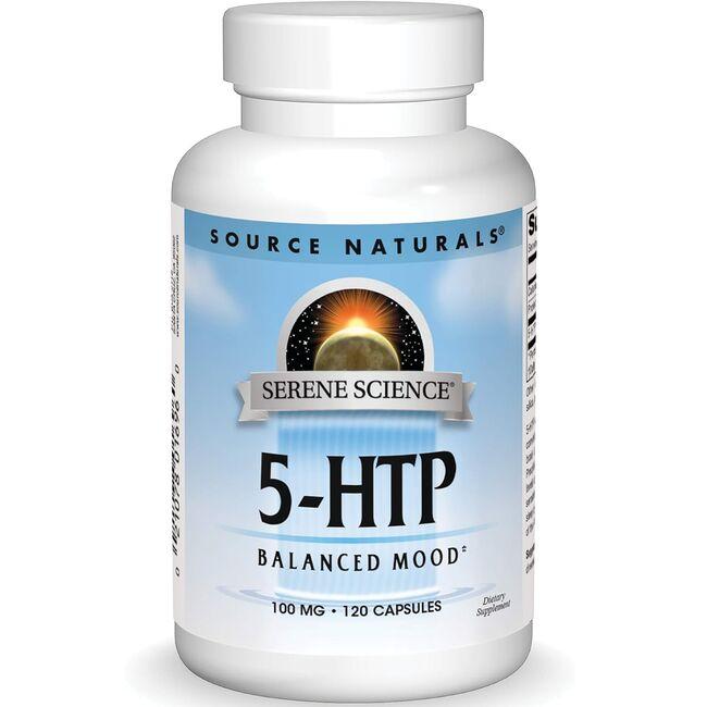 Source Naturals 5-Htp Supplement Vitamin | 100 mg | 120 Caps