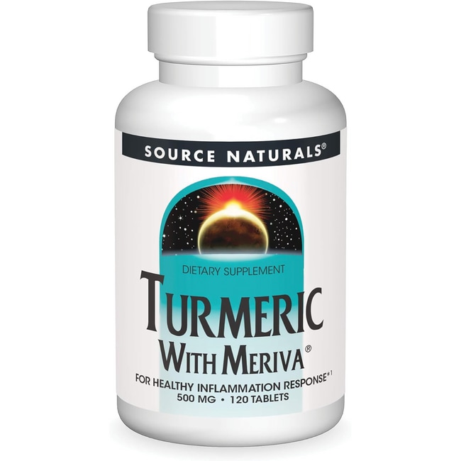 Source Naturals Куркума с Meriva 500 мг 120 таблеток