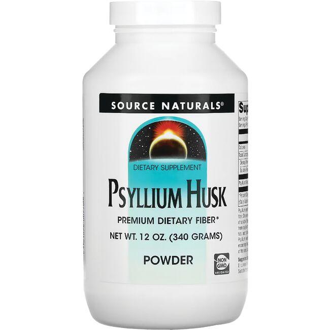 Source Naturals Psyllium Husk Powder | 12 oz Powder