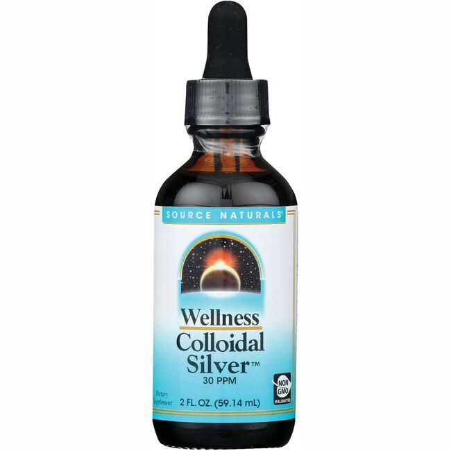 Source Naturals Wellness Colloidal Silver Vitamin 2 fl oz Liquid