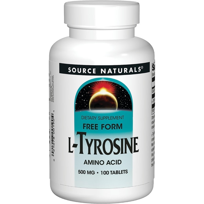 Source Naturals L-тирозин 500 мг 100 таблеток