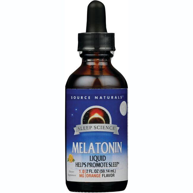Melatonin Sublingual Liquid Orange Flavor