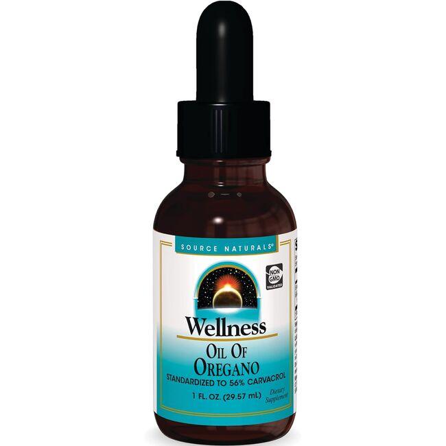 Source Naturals Wellness Oil of Oregano Vitamin | 1 fl oz Liquid