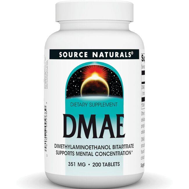 Source Naturals Dmae | 351 mg | 200 Tabs