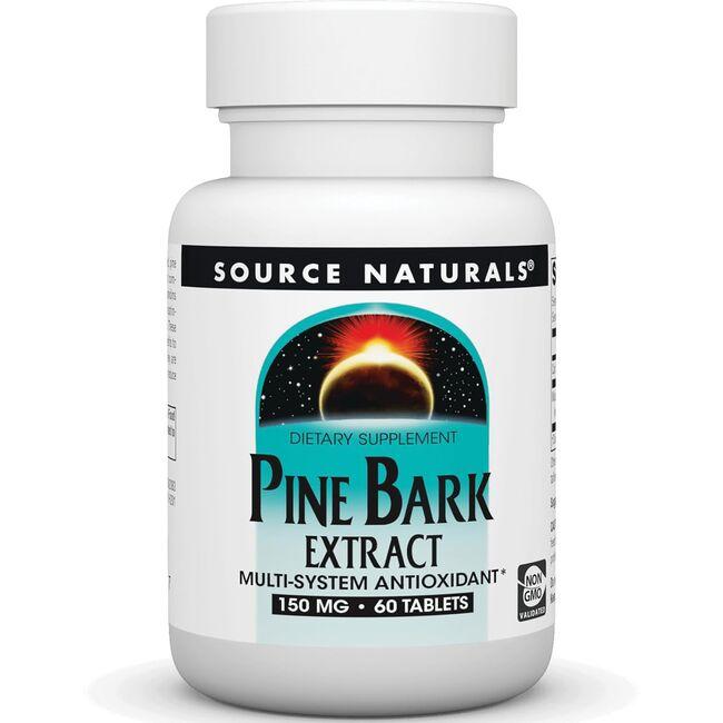 Source Naturals Pine Bark Extract Supplement Vitamin | 150 mg | 60 Tabs