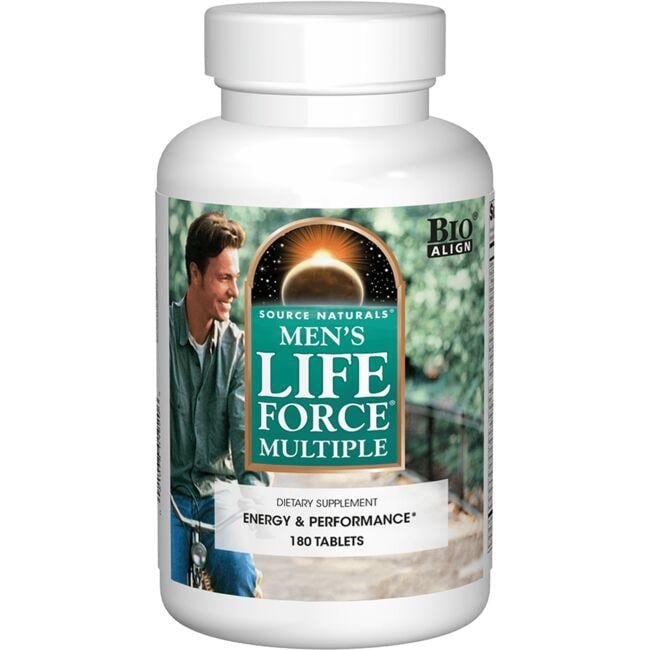 Source Naturals Mens Life Force Multiple Vitamin | 180 Tabs