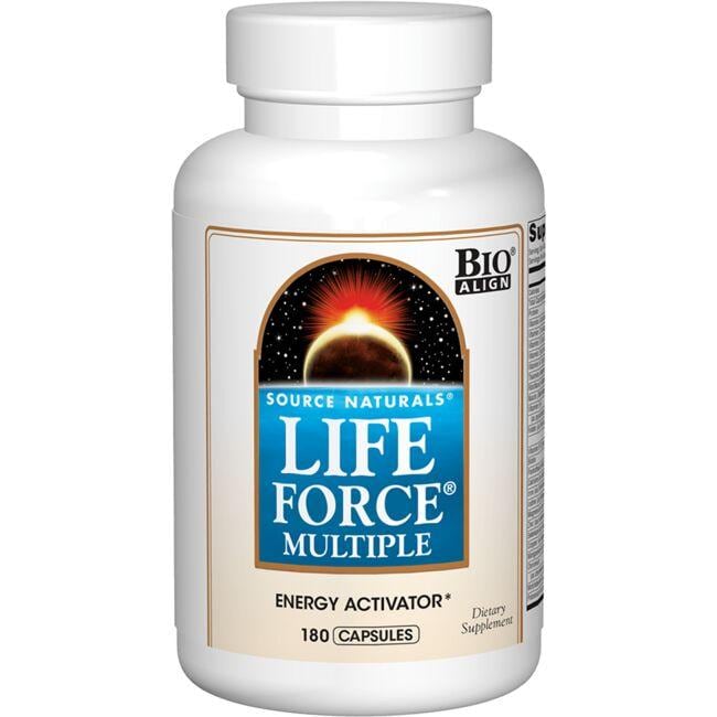 Source Naturals Life Force Multiple Vitamin | 180 Caps