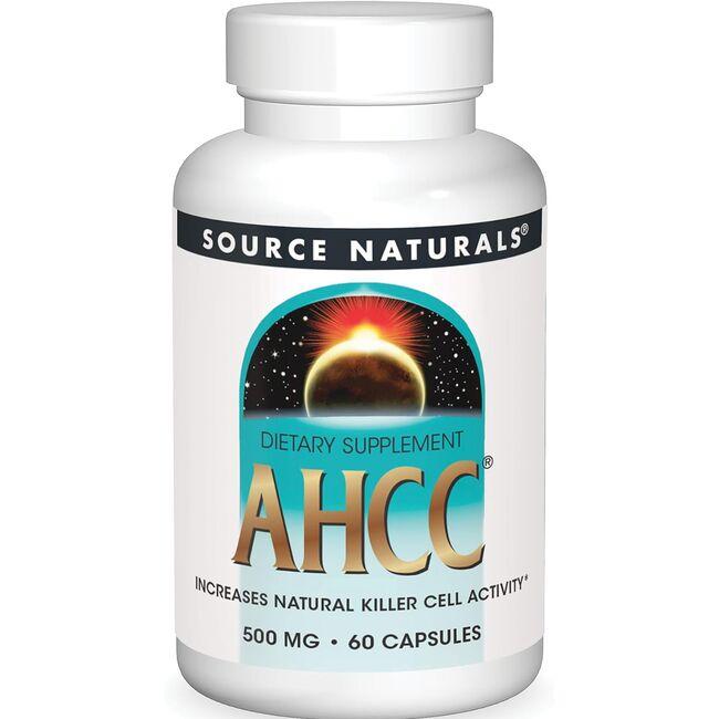 Source Naturals Ahcc Vitamin | 500 mg | 60 Caps | Herbs and Supplements