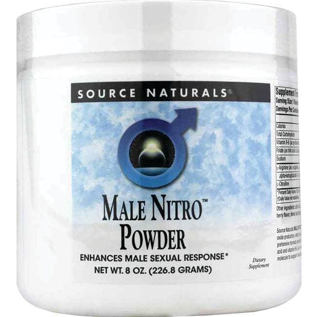Source Naturals Male Nitro Powder | 8 oz Powder