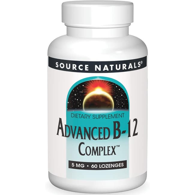 Source Naturals Advanced B-12 Complex 5 Mg 60 Tabs - Swanson Health ...