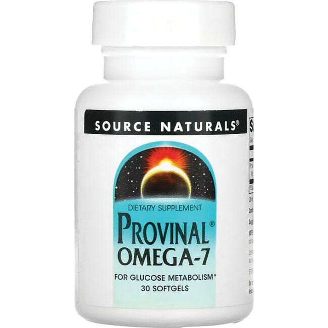 Source Naturals Provinal Omega-7 Supplement Vitamin 30 Soft Gels