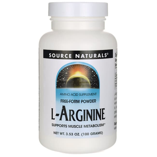 Source Naturals L-Arginine 3.53 oz (100 grams) Pwdr - Swanson Health ...