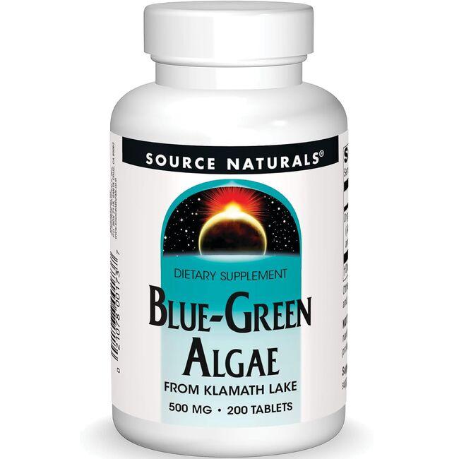 Source Naturals Blue-Green Algae Supplement Vitamin | 500 mg | 200 Tabs