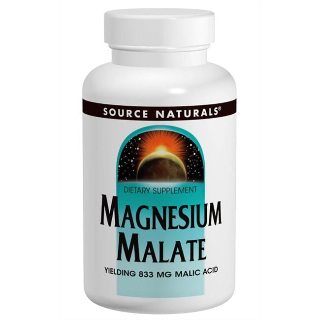 Source Naturals Magnesium Malate Vitamin 100 Caps