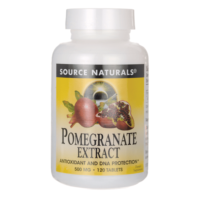 Source Naturals Pomegranate Extract 500 mg 120 Tabs - Swanson®