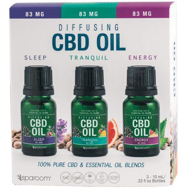 CBD Oil 3-Pack - Sleep, Tranquil & Energy