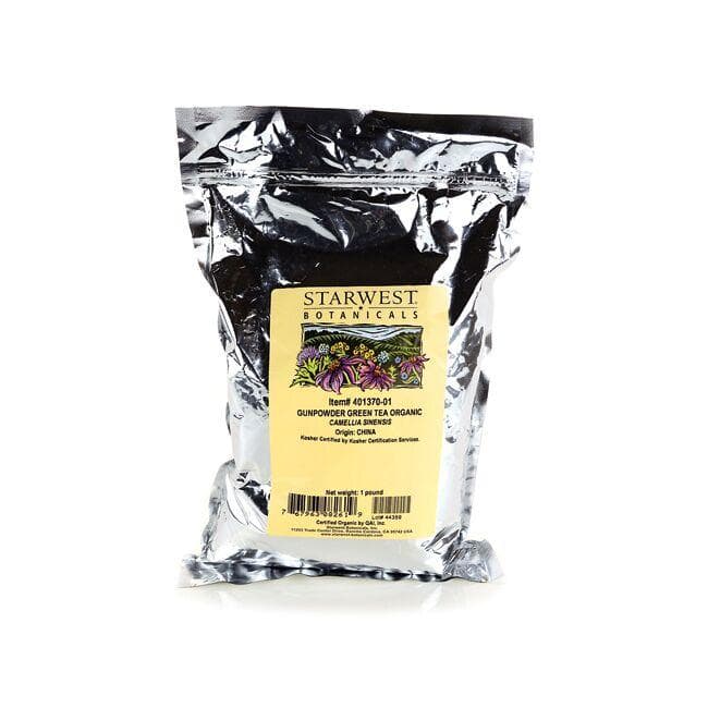 Starwest Botanicals Gunpowder Green Tea Organic | 1 lb Package