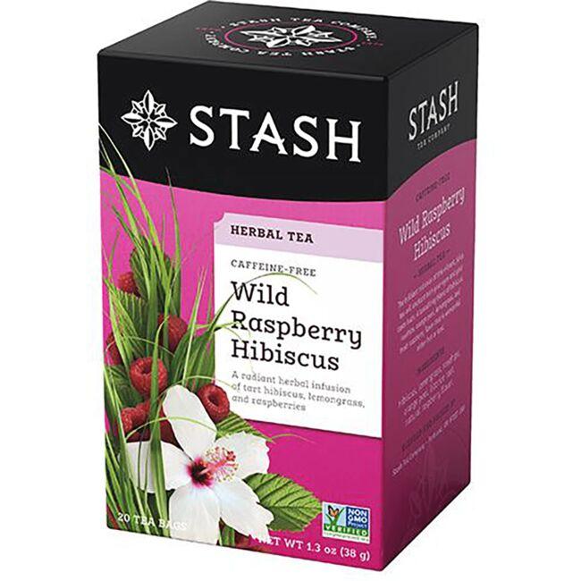 Wild Raspberry Hibiscus Herbal Tea - Caffeine Free