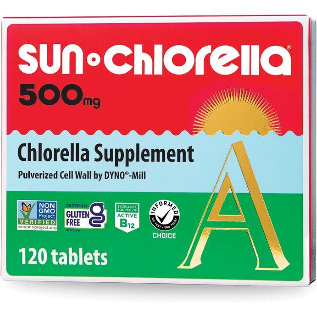 Sun Chlorella Supplement Vitamin 500 mg 120 Tabs