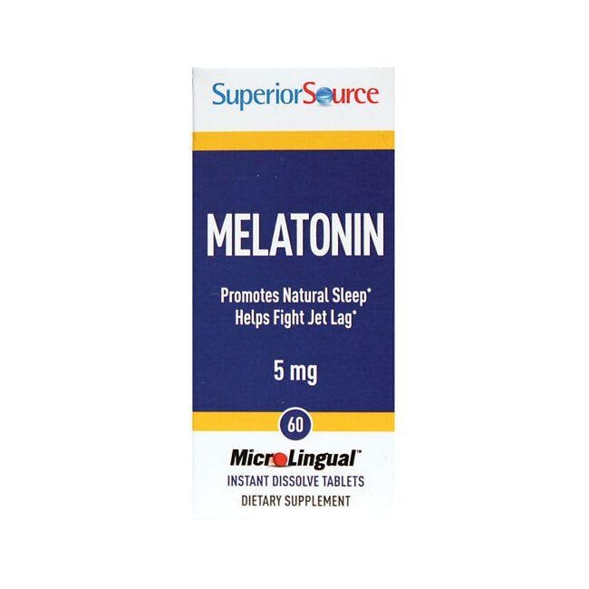 Superior Source Melatonin 5 mg 60 Tabs