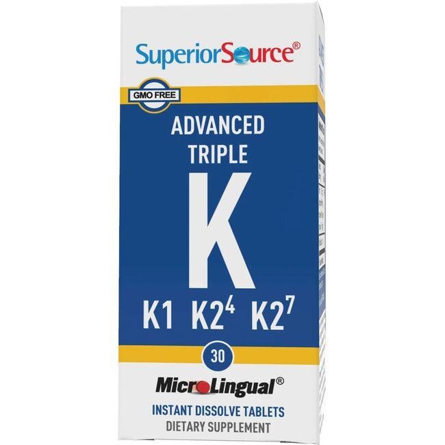 Superior Source Advanced Triple K Vitamin | 30 Tabs