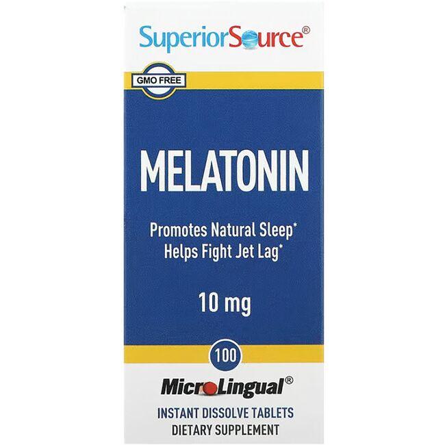 Superior Source Melatonin 10 mg 100 Tabs