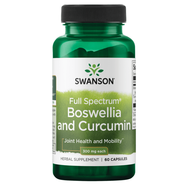 Boswellia & Curcumin Supplement - Swanson Health Products