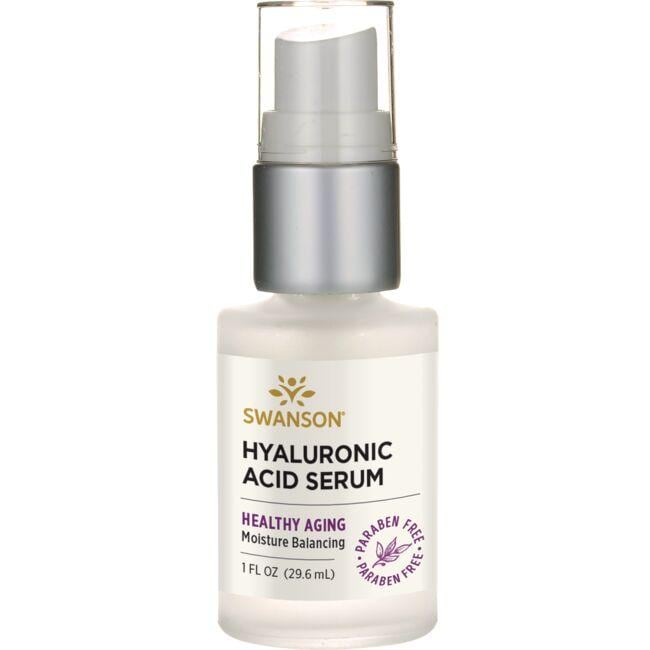 Swanson Premium Hyaluronic Acid Serum 1 fl oz Serum Vitamin C