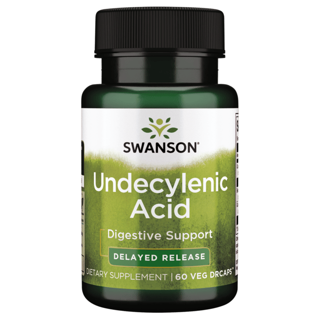 Swanson Premium Undecylenic Acid 60 Veg Drcaps - Swanson Health Products