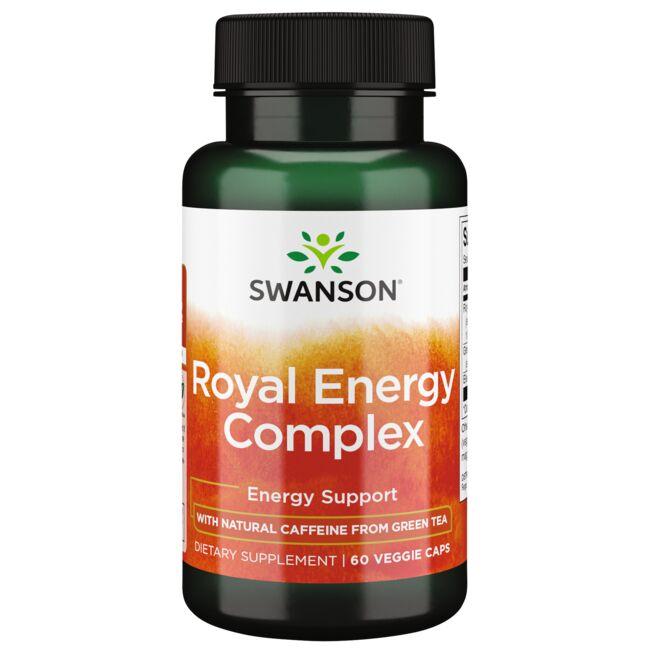 Swanson Premium Royal Jelly Energy Complex Supplement Vitamin 60 Veg Caps