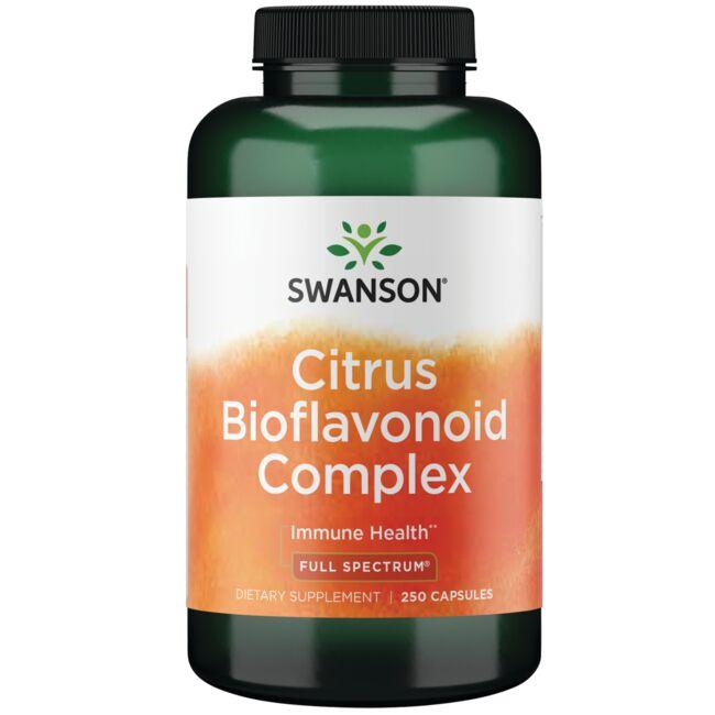 Swanson Premium Citrus Bioflavonoid Complex - Full Spectrum Vitamin 250 Caps Vitamin C