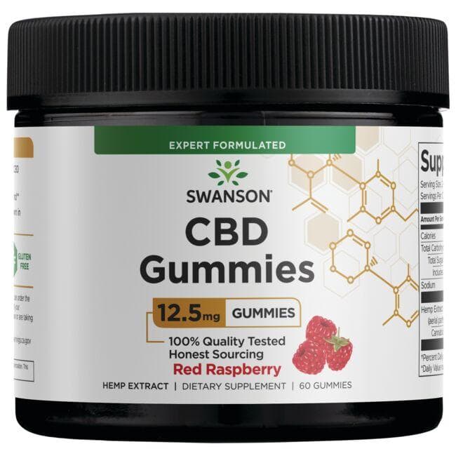 CBD Gummies - Red Raspberry