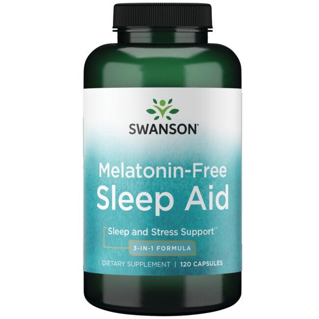 Melatonin-Free Sleep Aid - 3-in-1 Formula
