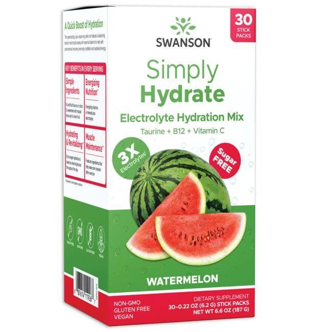 Simply Hydrate Electrolyte Hydration Mix - Watermelon