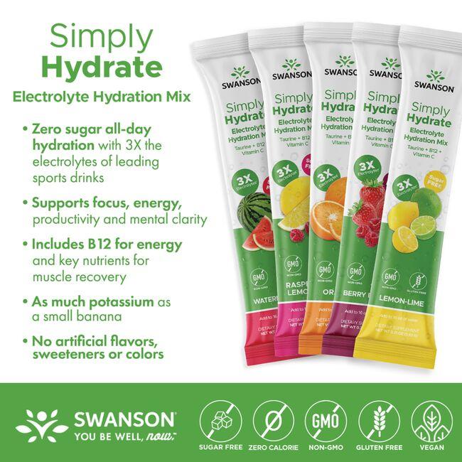 Swanson Hydration Packets