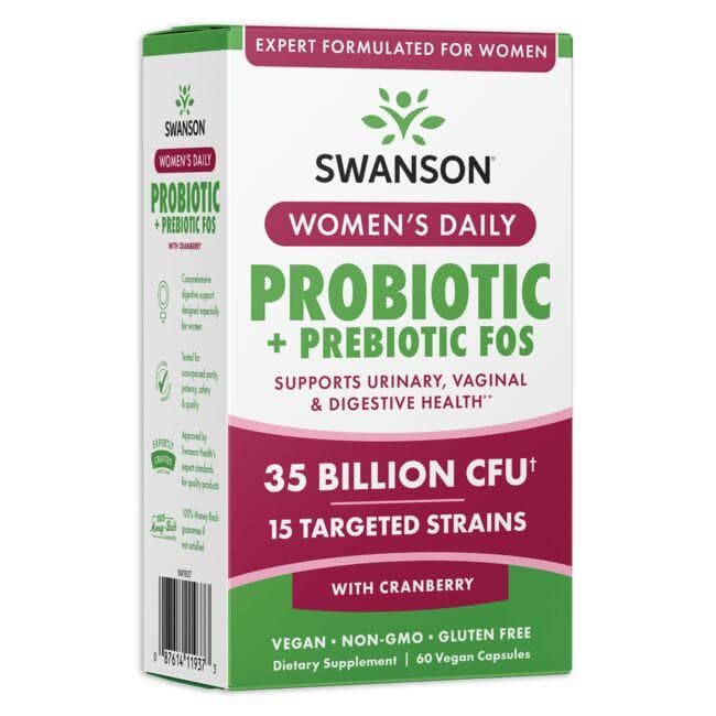 Women's Daily Probiotic + Prebiotic FOS