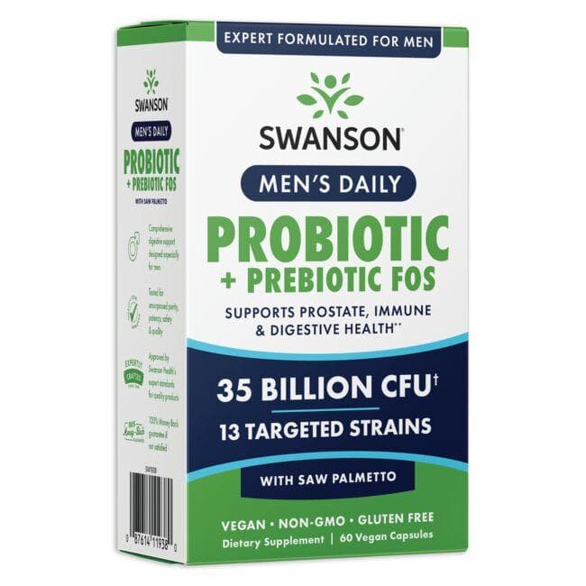 Men's Daily Probiotic + Prebiotic FOS