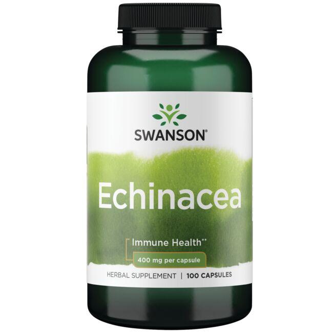 Swanson Premium Echinacea Vitamin 400 mg 100 Caps