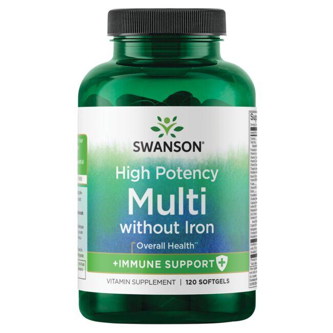High Potency Multi without Iron +Immune Support