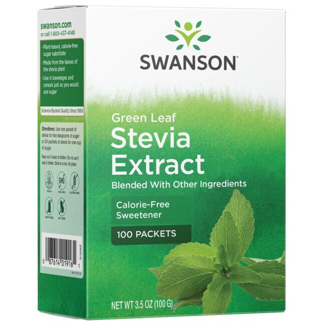 Green Leaf Stevia Extract Blended with Other Ingredients
