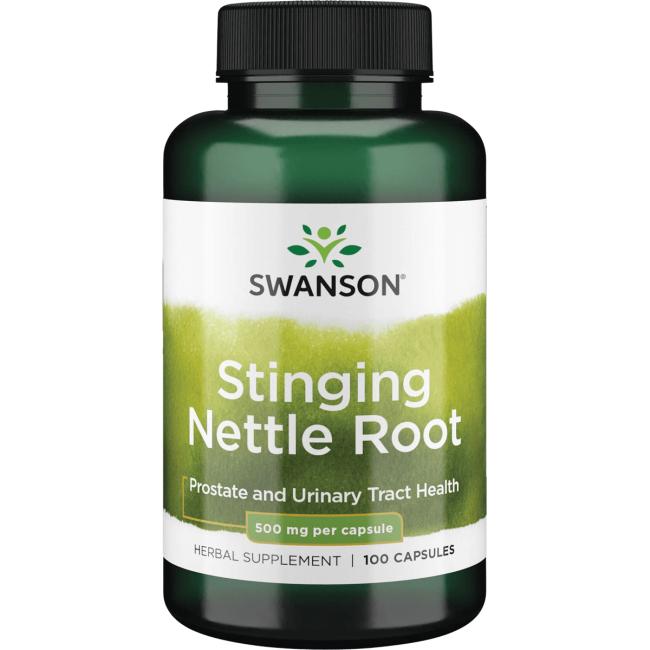 Swanson Premium Stinging Nettle Root Vitamin 500 mg 100 Caps Prostate Health