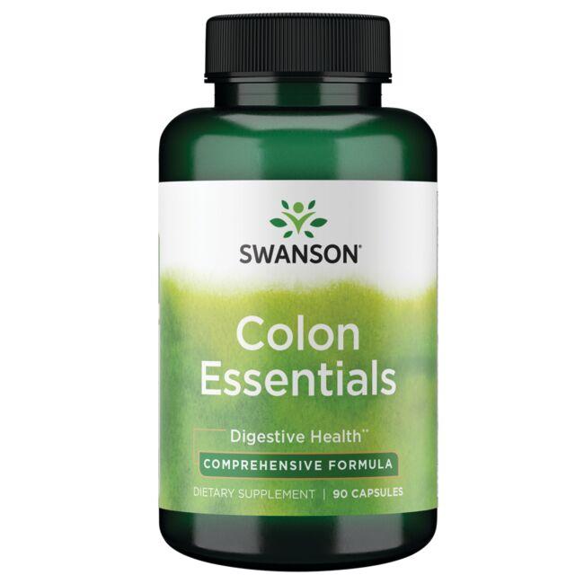 Swanson Condition Specific Formulas Colon Essentials Vitamin 90 Caps