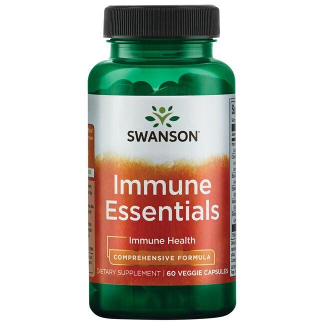 Swanson Condition Specific Formulas Immune Essentials Vitamin 60 Veg Caps
